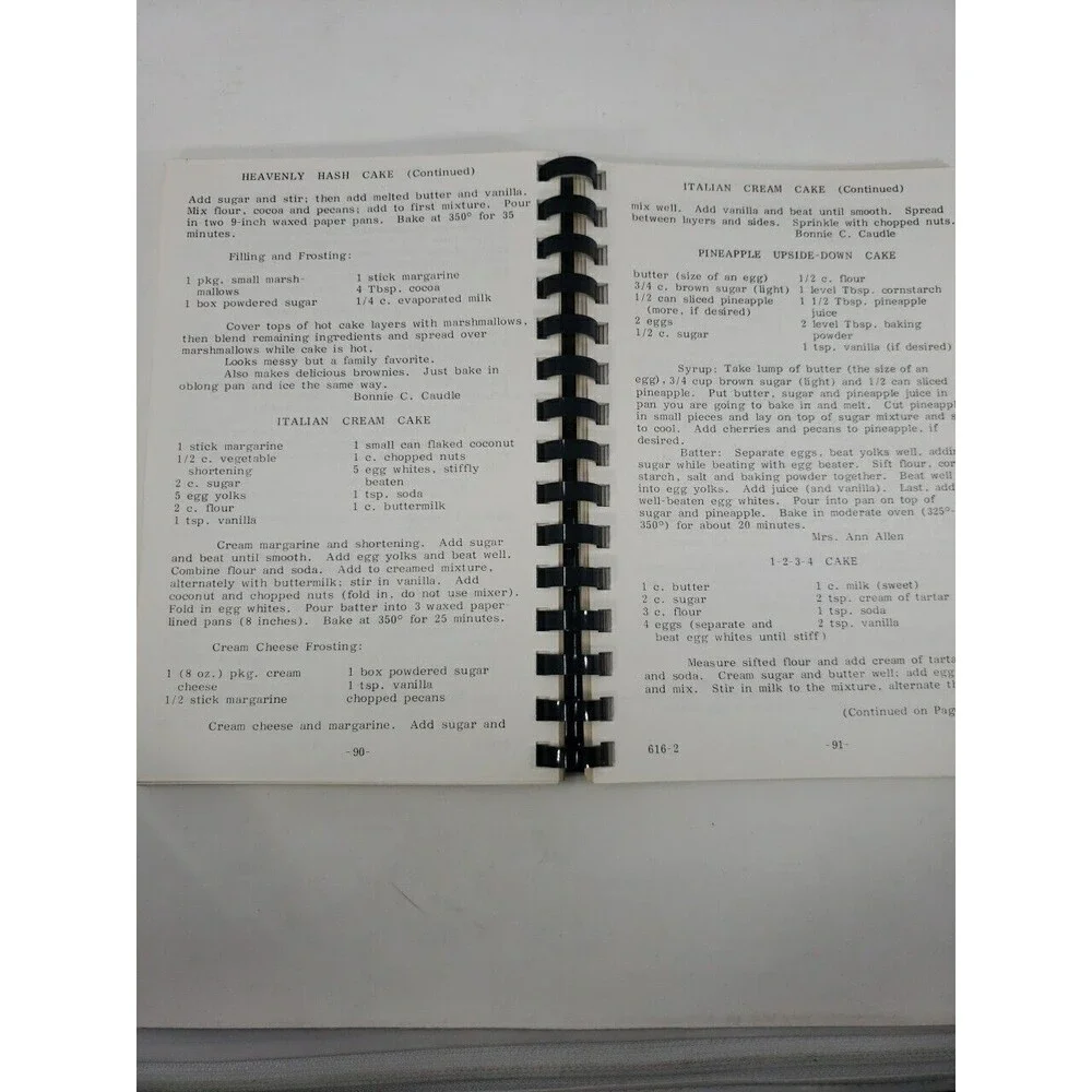 Community Favorites Cookbook 1982 Halifax United Methodist Women Constitution NC